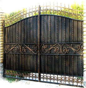 Кованые ворота Улан-Удэ