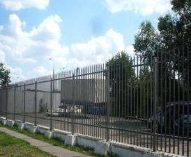 Промышленный забор с установкой Красноярск