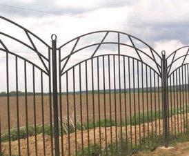 секционный забор из прутьев под ключ Нижний Новгород