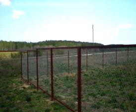 Сетчатый секционный забор с установкой Пермь
