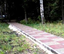 Укладка тротуарной плитки 500х500 мм Санкт-Петербург