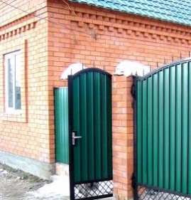 Ворота для частного дома Владивосток