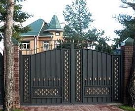 Ворота для частного дома кованые Краснодар