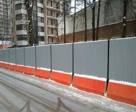 Временный забор с монтажом Ставрополь