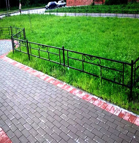 Забор для газона с монтажом Ульяновск