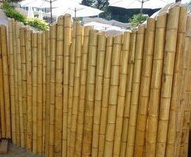 Забор из бамбука с установкой Краснодар