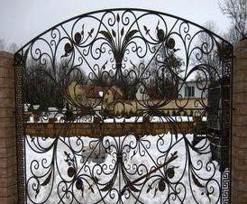 Забор с коваными решетками с установкой Нижний Новгород
