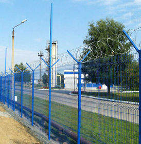 Забор егоза с установкой Ангарск