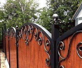 Забор из профлиста в рассрочку под ключ Новосибирск