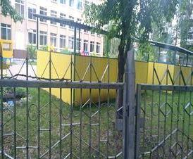Заборчик для детского сада с монтажом Омск