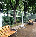 Окраска квадратных труб Элиста