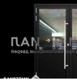 Алюминиевые двери входные для частного дома Москва