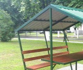Беседка из труб металлических Барнаул