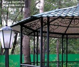 Беседка садовая металлическая Щёлково