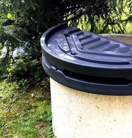Бетонная крышка для колодца Новосибирск