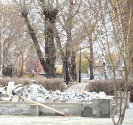 Благоустройство территории сквера Петропавловск-Камчатский