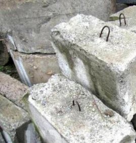 Блоки фундаментные бу Саранск
