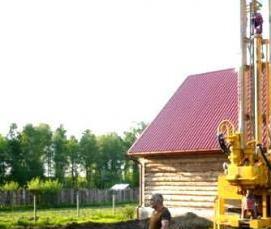 Бурение скважин в доме Санкт-Петербург