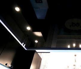 черный натяжной потолок Махачкала