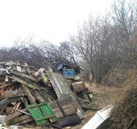 Демонтаж части дома Омск