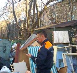 Демонтаж контейнерной площадки Тольятти