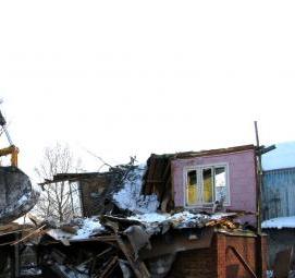Демонтаж панельного дома Новосибирск