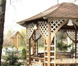 Деревянные беседки пятигранник Красноярск