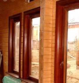 Деревянные окна для дачи Самара