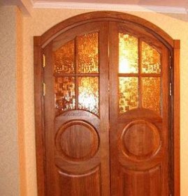 Двери межкомнатные арочные двухстворчатые Волгоград