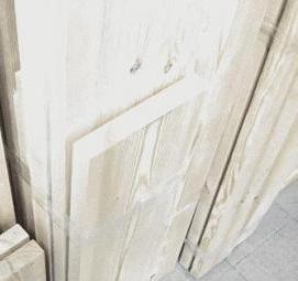 Дверная коробка для входной двери деревянная Самара