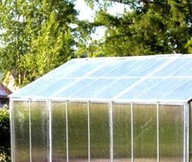 Двухскатная теплица из поликарбоната Уфа