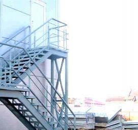 эвакуационная металлическая лестница Омск
