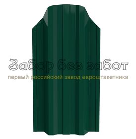Евроштакетник цвета ral 6005 Находка