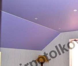 фиолетовый натяжной потолок Нижний Новгород