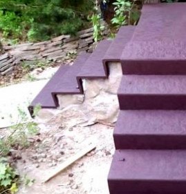 Изготовление лестниц из бетона Тольятти