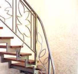 Изготовление лестниц на косоурах Барнаул