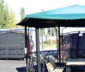 Каркасная беседка для дачи с мангалом Москва