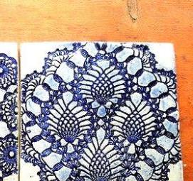 Керамическая плитка ручной раскраски Улан-Удэ