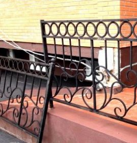 Кованые перила на крыльцо Иркутск