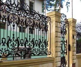 Кованый секционный забор с установкой Ульяновск