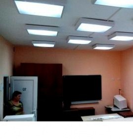 Квадратные светильники офисные Самара