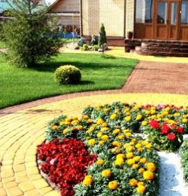 Ландшафтный дизайн клумбы Жуковский