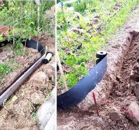 Лента для ограждения грядок Одинцово