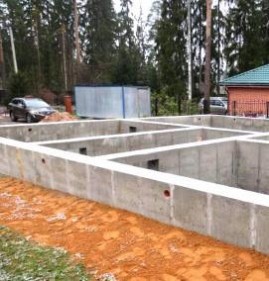 Ленточный фундамент 6х9 м Кострома