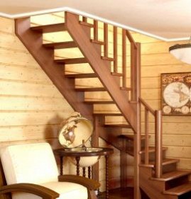 Лестница деревянная б/у Барнаул