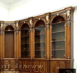 Мебель для библиотеки на заказ Москва