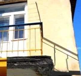 Металлическая балконная плита Якутск