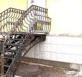 Металлическая входная лестница Воронеж