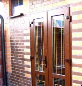 Металлопластиковые двери входные для частного дома Пермь