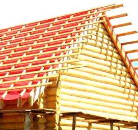 Монтаж двухскатной крыши Самара